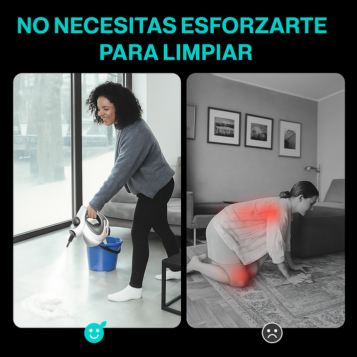 Kit del limpiador a vapor portátil